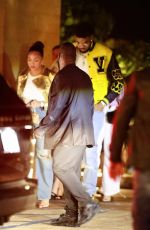 JORDYN WOODS and Karl-anthony Towns Leaves Nobu in Malibu 07/20/2022