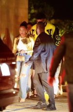 JORDYN WOODS and Karl-anthony Towns Leaves Nobu in Malibu 07/20/2022