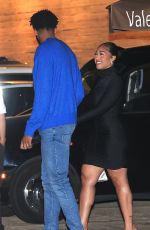 JORDYN WOODS and Karl Anthony Towns Out for Dinner at Nobu in Malibu 07/30/2022