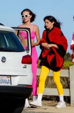 JOSEPHINE SKRIVER, JASMINE TOOKES, SARA SAMPAIO and KELSEY MERITT at a Photoshoot on the Beach in Malibu 07/20/2022