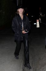 JOSEPHINE SKRIVER Out for Dinner Date at Giorgio Baldi in Santa Monica 07/09/2022