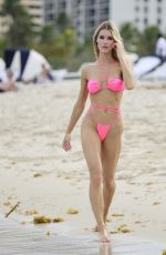 JOY CORRIGAN in Bikini at a Photoshoot in Miami 07/26/2022