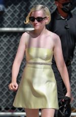 JULIA GARNER Arrives at Jimmy Kimmel Live in Hollywood 07/18/2022