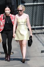 JULIA GARNER Arrives at Jimmy Kimmel Live in Hollywood 07/18/2022