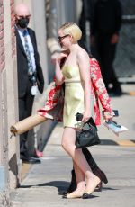 JULIA GARNER Arrives at Jimmy Kimmel Live in Hollywood 07/18/2022