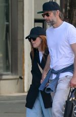 JULIANNE MOORE and Bart Freundlich Out in New York 06/30/2022