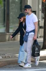 JULIANNE MOORE and Bart Freundlich Out in New York 06/30/2022