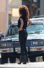 JULIETTE LEWIS on the Set of Immigrant in San Pedro 06/29/2022