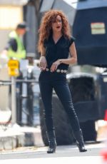 JULIETTE LEWIS on the Set of Immigrant in San Pedro 06/29/2022