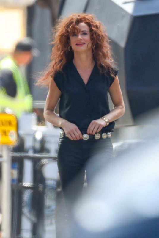 JULIETTE LEWIS on the Set of Immigrant in San Pedro 06/29/2022