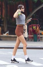 KAIA GERBER Leaves a Gym Workout in New York 07/28/2022