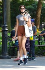 KAIA GERBER Leaves a Gym Workout in New York 07/28/2022