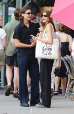 KAIA GERBER Out for Dinner with a Friend in New York 07/23/2022