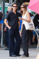 KAIA GERBER Out for Dinner with a Friend in New York 07/23/2022