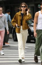 KAIA GERBER Out for Lunch with a Friend in New York 06/21/2022