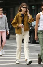 KAIA GERBER Out for Lunch with a Friend in New York 06/21/2022