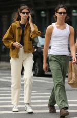 KAIA GERBER Out for Lunch with a Friend in New York 06/21/2022