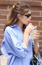 KAIA GERBER Out Shopping in New York 07/16/2022