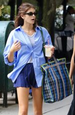 KAIA GERBER Out Shopping in New York 07/16/2022