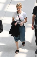 KALEY CUOCO at JFK Airport in New York 07/01/2022