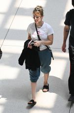 KALEY CUOCO at JFK Airport in New York 07/01/2022