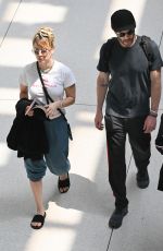 KALEY CUOCO at JFK Airport in New York 07/01/2022