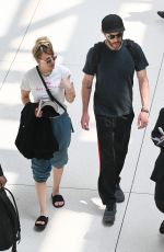 KALEY CUOCO at JFK Airport in New York 07/01/2022