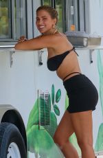 KARA DEL TORO in Bikini at a Beach in South Beach 07/15/2022