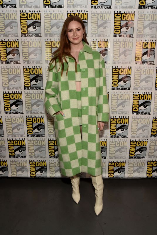 KAREN GILLAN at Marvel Cinematic Universe Panel at San Diego Comic-con 07/23/2022