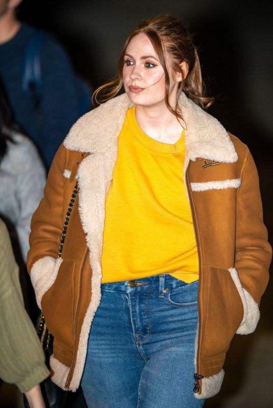 KAREN GILLAN Leaves Chiltern Firehouse in London 07/11/2022