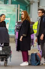 KAREN GILLAN Leaves Heathrow Airport in London 07/11/2022