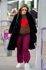 KAREN GILLAN Leaves Heathrow Airport in London 07/11/2022
