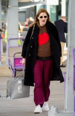 KAREN GILLAN Leaves Heathrow Airport in London 07/11/2022