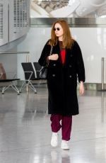 KAREN GILLAN Leaves Heathrow Airport in London 07/11/2022