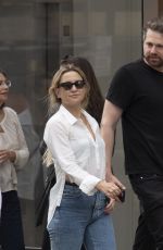 KATE HUDSON Out and About in London 07/22/2022