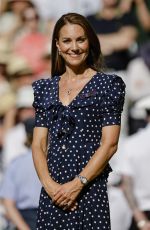 KATE MIDDLETON at Wimbledon Men