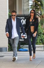 KATE NEILSON and Chris Leschkies Out in West Hollywood 07/22/2022