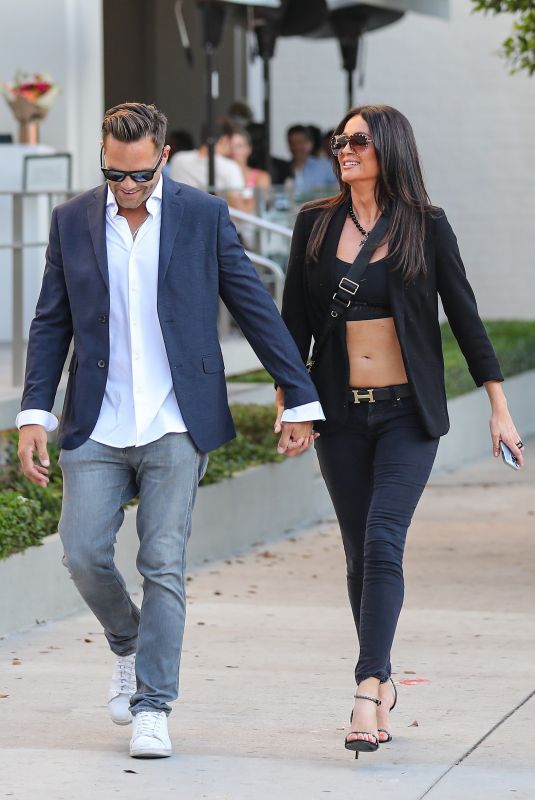 KATE NEILSON and Chris Leschkies Out in West Hollywood 07/22/2022