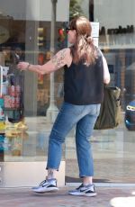 KATEY SAGAL in Denim Out Shopping in Studio City 07/08/2022