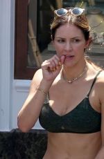 KATHARINE MCPHEE on Holiday in Capri 07/04/2022