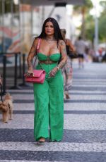 KATHERINE FLORES Arrives at Pretty Little Thing Show at Miami Swim Week 07/15/2022