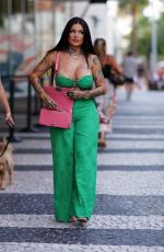 KATHERINE FLORES Arrives at Pretty Little Thing Show at Miami Swim Week 07/15/2022