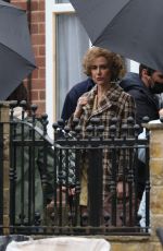 KATHERINE KELLY on the Set of The Long Shadow in Leeds 06/29/2022