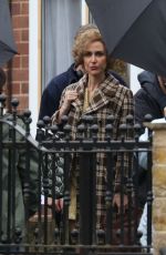 KATHERINE KELLY on the Set of The Long Shadow in Leeds 06/29/2022