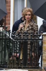 KATHERINE KELLY on the Set of The Long Shadow in Leeds 06/29/2022