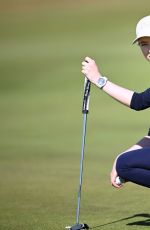 KATHRYN NEWTON at Celebrity Fourball at St Andrews Old Course in Scotland 07/10/2022