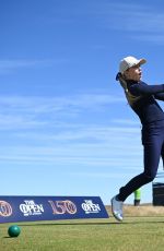 KATHRYN NEWTON at Celebrity Fourball at St Andrews Old Course in Scotland 07/10/2022