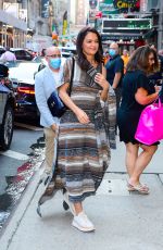 KATIE HOLMES Arrives at Good Morning America in New York 07/20/2022