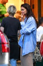 KATIE HOLMES at Bar Pitti in New York 07/07/2022