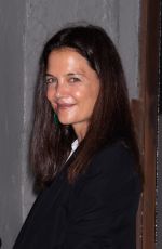 KATIE HOLMES Heading to Alone Together Q&A in New York 07/22/2022